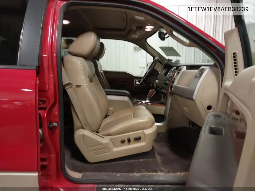 1FTFW1EV8AFB38239 2010 Ford F-150 Fx4/Harley-Davidson/King Ranch/Lariat/Platinum/Xl/Xlt