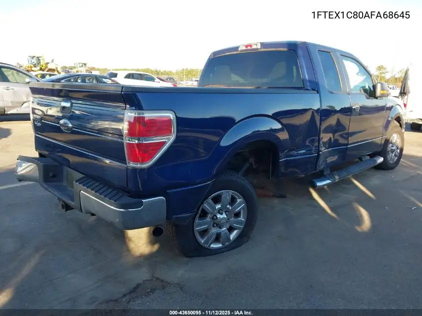 1FTEX1C80AFA68645 2010 Ford F-150 Fx2 Sport/Stx/Xl/Xlt