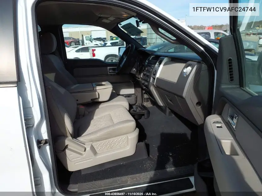 1FTFW1CV9AFC24744 2010 Ford F-150 Fx2 Sport/Harley-Davidson/King Ranch/Lariat/Platinum/Xl/Xlt