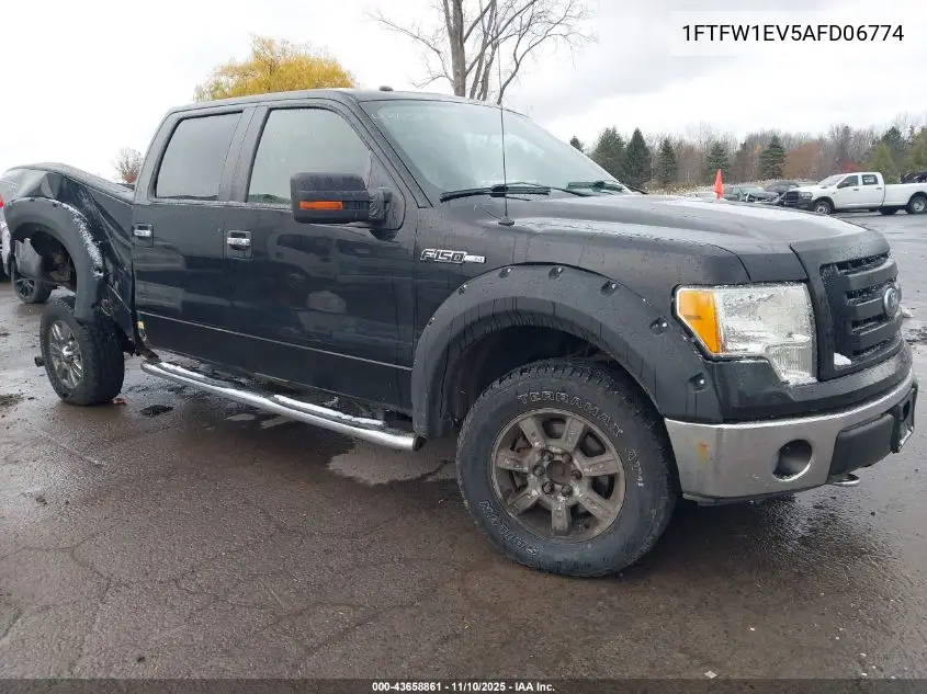 1FTFW1EV5AFD06774 2010 Ford F-150 Fx4/Harley-Davidson/King Ranch/Lariat/Platinum/Xl/Xlt