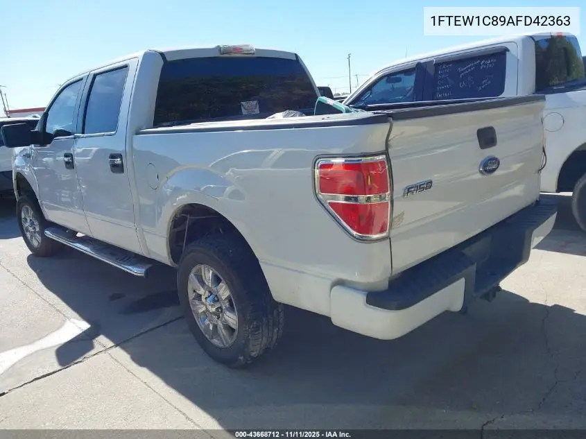 1FTEW1C89AFD42363 2010 Ford F-150 Fx2 Sport/Xl/Xlt