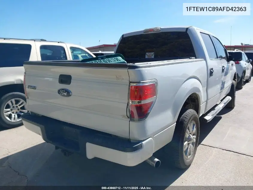 1FTEW1C89AFD42363 2010 Ford F-150 Fx2 Sport/Xl/Xlt