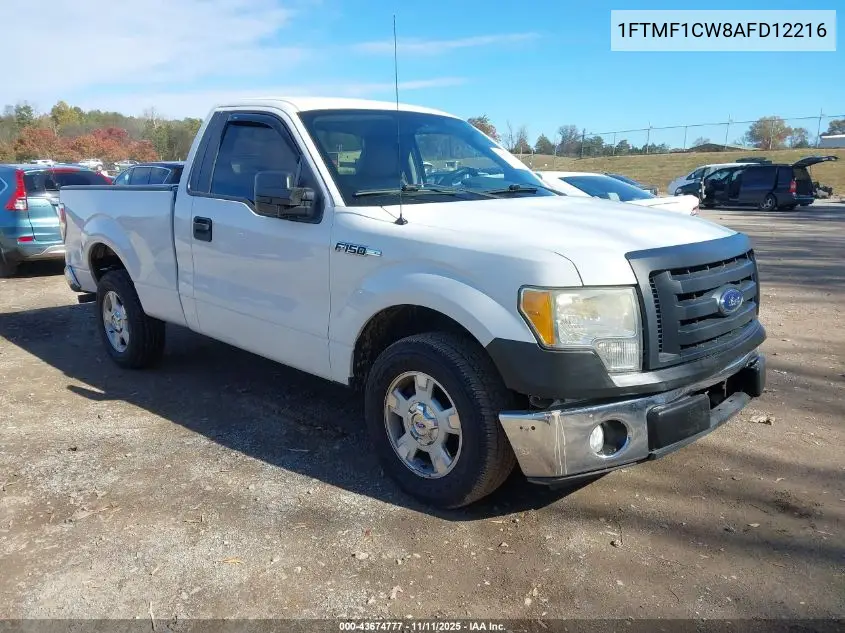 1FTMF1CW8AFD12216 2010 Ford F-150 Stx/Xl/Xlt