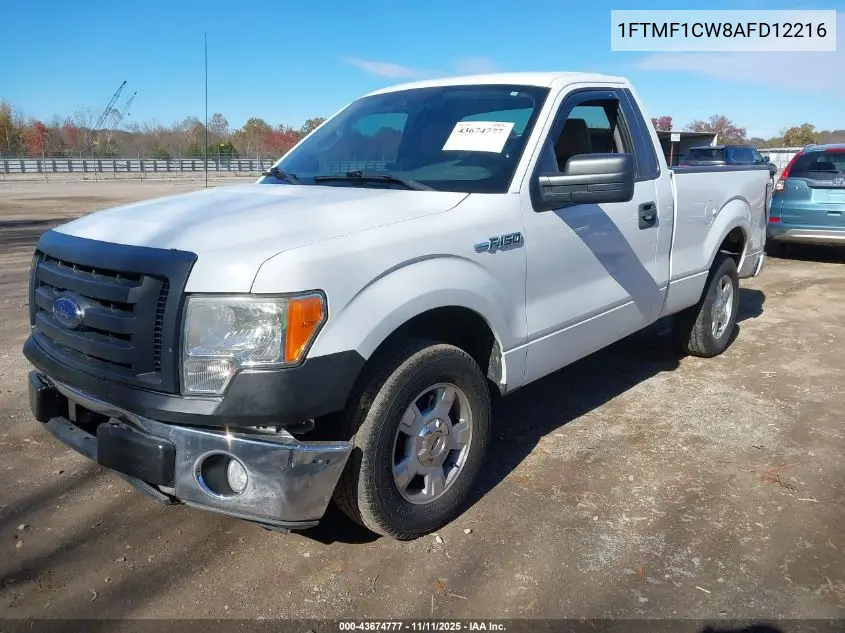 1FTMF1CW8AFD12216 2010 Ford F-150 Stx/Xl/Xlt