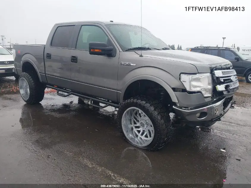 1FTFW1EV1AFB98413 2010 Ford F-150 Fx4/Harley-Davidson/King Ranch/Lariat/Platinum/Xl/Xlt