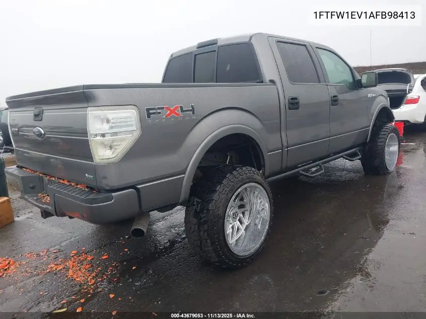 1FTFW1EV1AFB98413 2010 Ford F-150 Fx4/Harley-Davidson/King Ranch/Lariat/Platinum/Xl/Xlt