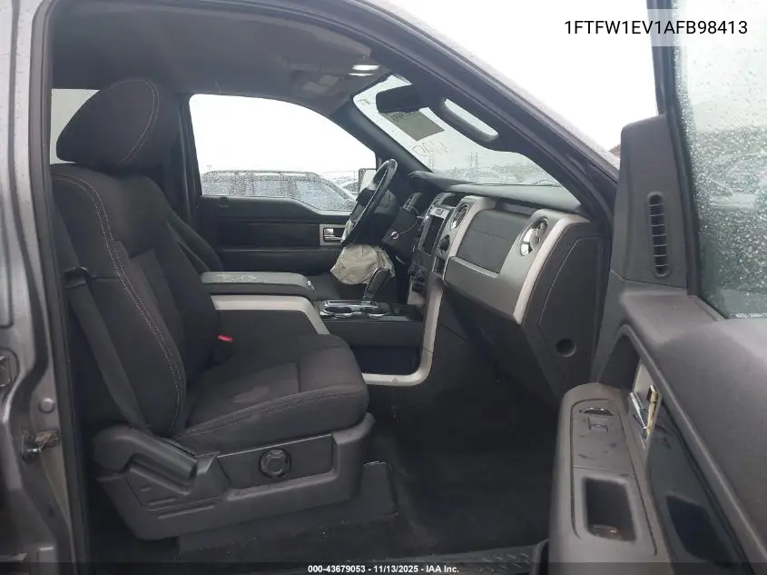 1FTFW1EV1AFB98413 2010 Ford F-150 Fx4/Harley-Davidson/King Ranch/Lariat/Platinum/Xl/Xlt