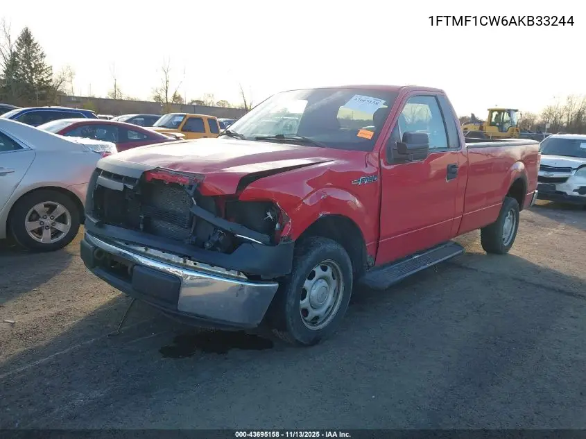 1FTMF1CW6AKB33244 2010 Ford F-150 Stx/Xl/Xlt