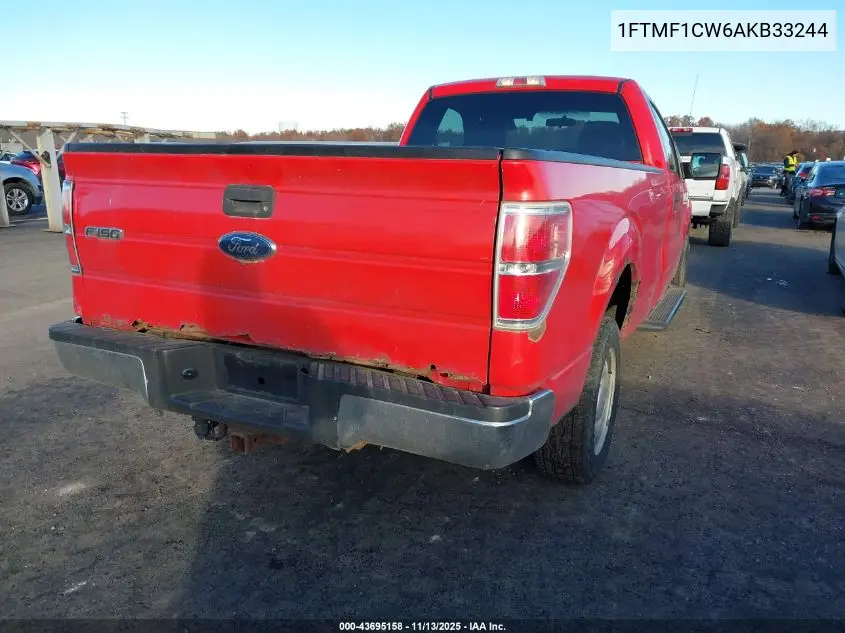 1FTMF1CW6AKB33244 2010 Ford F-150 Stx/Xl/Xlt