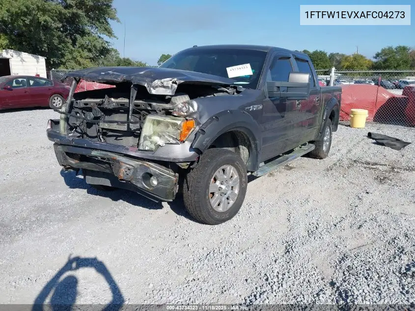 1FTFW1EVXAFC04273 2010 Ford F-150