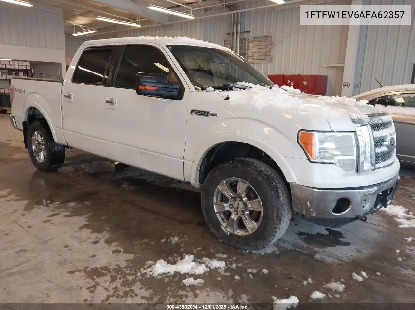 1FTFW1EV6AFA62357 2010 Ford F-150 Fx4/Harley-Davidson/King Ranch/Lariat/Platinum/Xl/Xlt