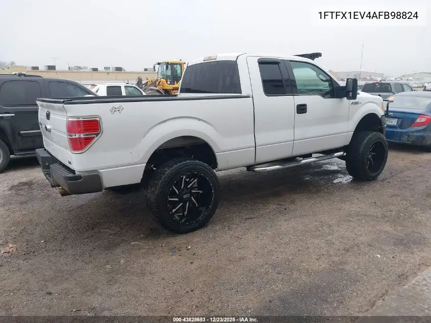 1FTFX1EV4AFB98824 2010 Ford F-150 Fx4/Lariat/Xl/Xlt