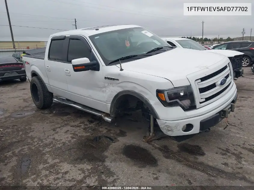 1FTFW1EV5AFD77702 2010 Ford F-150 Fx4/Harley-Davidson/King Ranch/Lariat/Platinum/Xl/Xlt