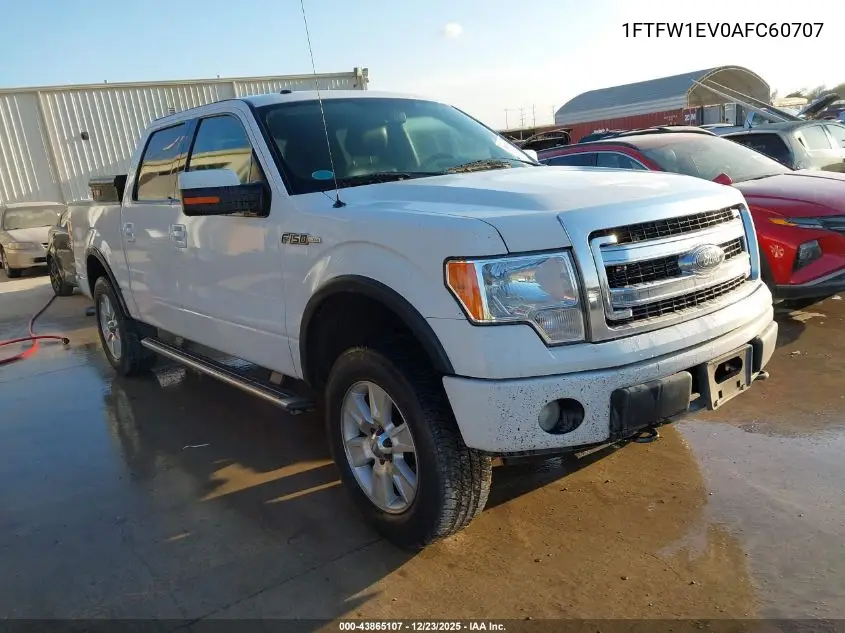 1FTFW1EV0AFC60707 2010 Ford F-150 Fx4/Harley-Davidson/King Ranch/Lariat/Platinum/Xl/Xlt