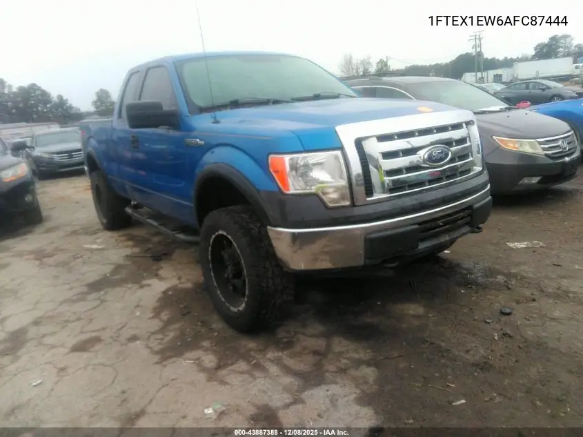 1FTEX1EW6AFC87444 2010 Ford F-150 Stx/Xl