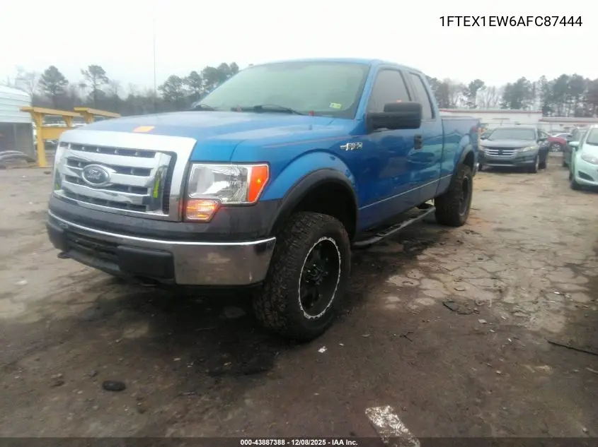 1FTEX1EW6AFC87444 2010 Ford F-150 Stx/Xl