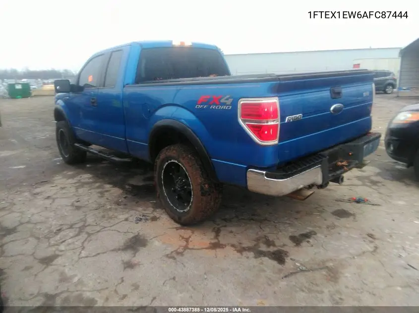 1FTEX1EW6AFC87444 2010 Ford F-150 Stx/Xl