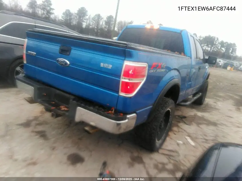 1FTEX1EW6AFC87444 2010 Ford F-150 Stx/Xl