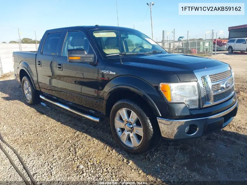 1FTFW1CV2AKB59162 2010 Ford F-150 Fx2 Sport/Harley-Davidson/King Ranch/Lariat/Platinum/Xl/Xlt