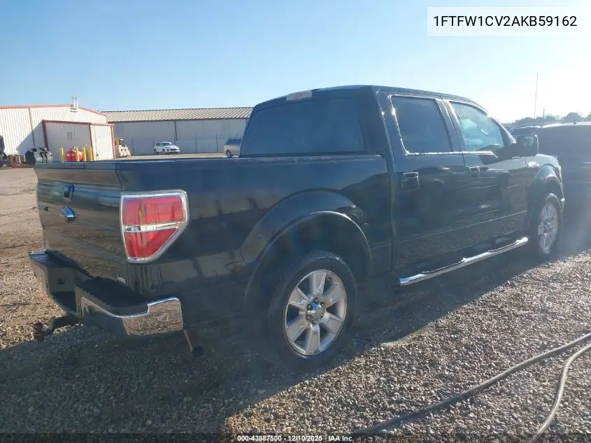 1FTFW1CV2AKB59162 2010 Ford F-150 Fx2 Sport/Harley-Davidson/King Ranch/Lariat/Platinum/Xl/Xlt