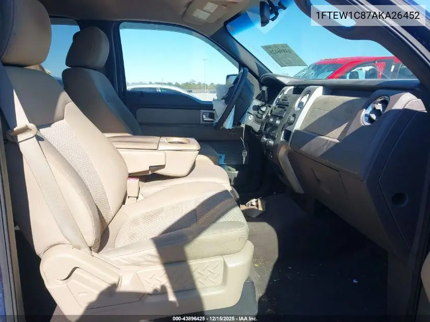 1FTEW1C87AKA26452 2010 Ford F-150 Fx2 Sport/Xl/Xlt