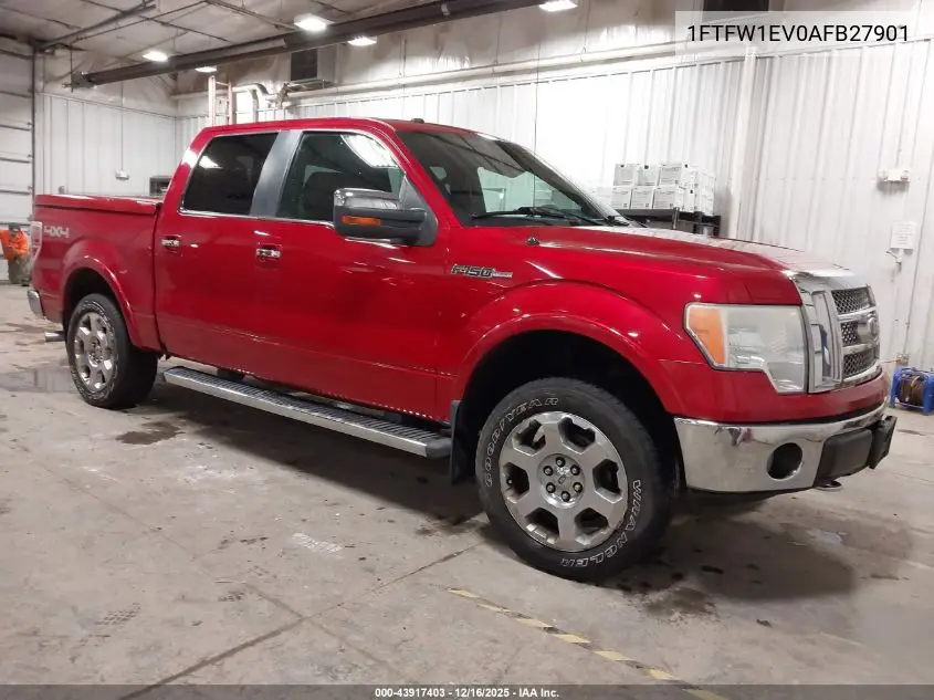 1FTFW1EV0AFB27901 2010 Ford F-150 Fx4/Harley-Davidson/King Ranch/Lariat/Platinum/Xl/Xlt