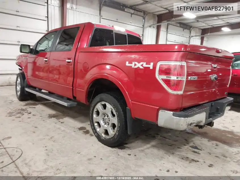 1FTFW1EV0AFB27901 2010 Ford F-150 Fx4/Harley-Davidson/King Ranch/Lariat/Platinum/Xl/Xlt