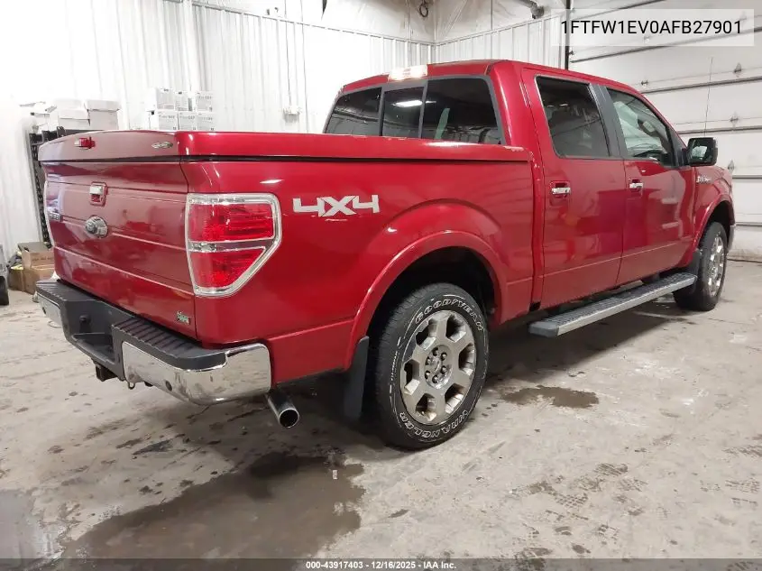 1FTFW1EV0AFB27901 2010 Ford F-150 Fx4/Harley-Davidson/King Ranch/Lariat/Platinum/Xl/Xlt