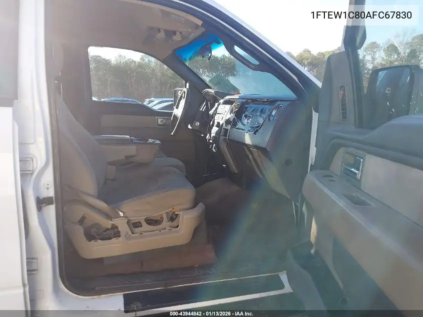 1FTEW1C80AFC67830 2010 Ford F-150 Xlt
