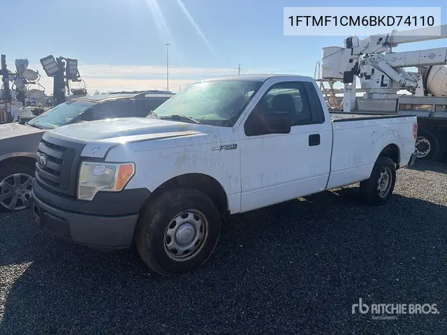 1FTMF1CM6BKD74110 2011 Ford F-150 2011 Ford F-150 4X2 Pickup (Inoperable)