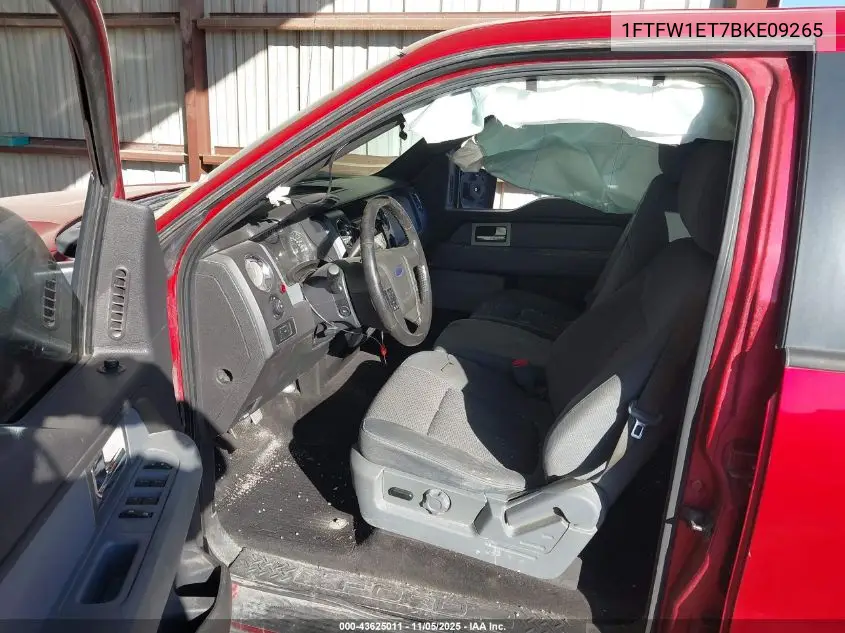 1FTFW1ET7BKE09265 2011 Ford F-150 Xlt