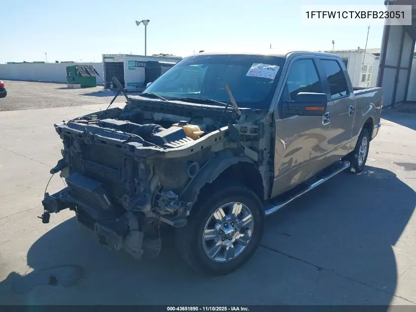 1FTFW1CTXBFB23051 2011 Ford F-150 Xlt
