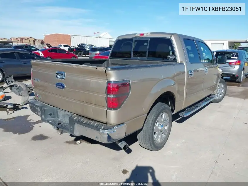 1FTFW1CTXBFB23051 2011 Ford F-150 Xlt