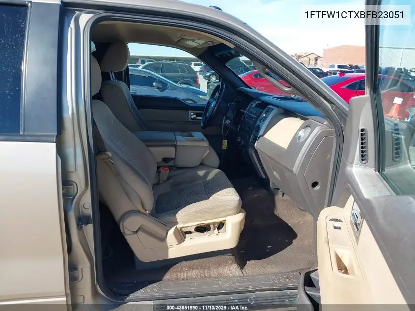 1FTFW1CTXBFB23051 2011 Ford F-150 Xlt