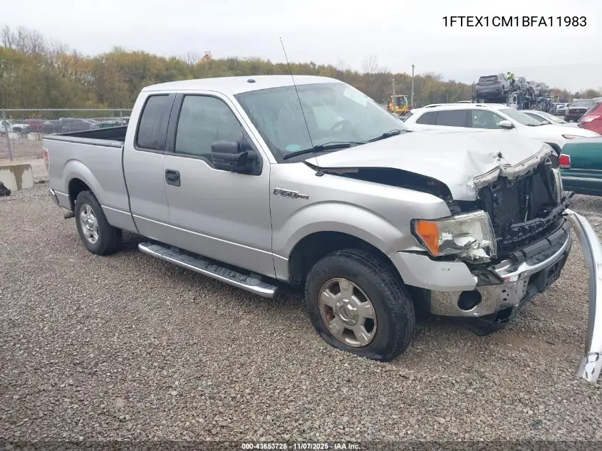 1FTEX1CM1BFA11983 2011 Ford F-150 Xlt