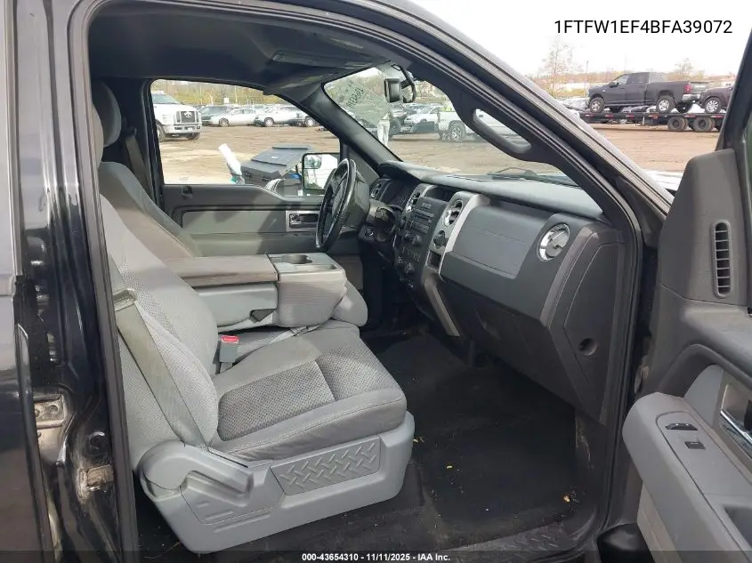 1FTFW1EF4BFA39072 2011 Ford F-150 Xlt