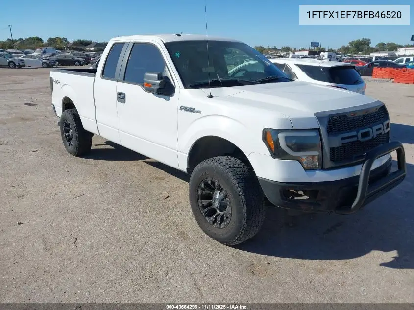 1FTFX1EF7BFB46520 2011 Ford F-150 Xlt