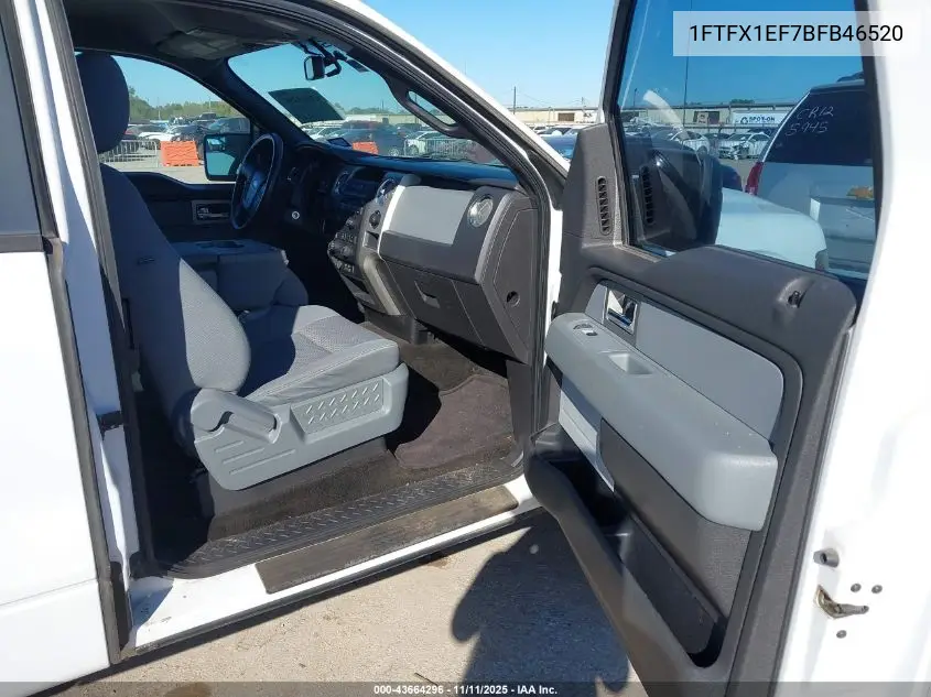 1FTFX1EF7BFB46520 2011 Ford F-150 Xlt