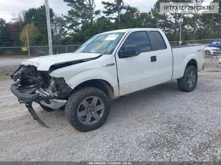 1FTFX1EF2BFC06767 2011 Ford F-150 Xl