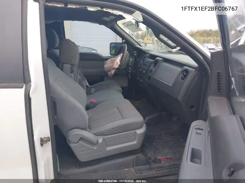 1FTFX1EF2BFC06767 2011 Ford F-150 Xl