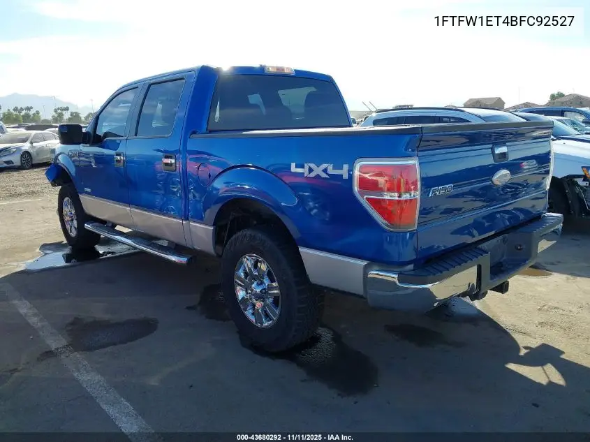 1FTFW1ET4BFC92527 2011 Ford F-150 Xlt