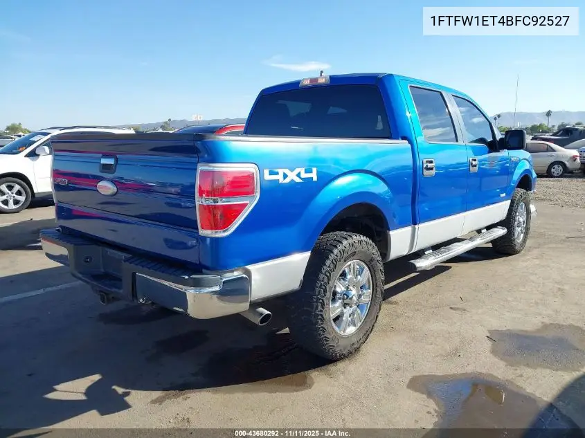 1FTFW1ET4BFC92527 2011 Ford F-150 Xlt