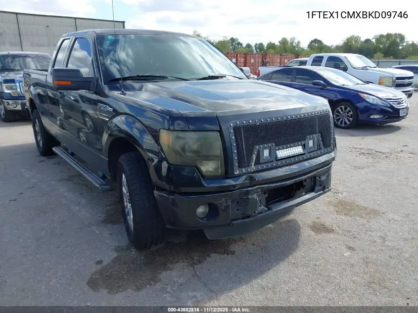 1FTEX1CMXBKD09746 2011 Ford F-150 Xlt