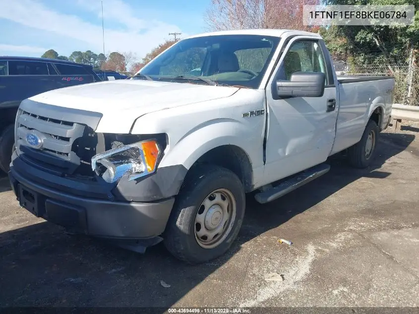 1FTNF1EF8BKE06784 2011 Ford F-150 Xl