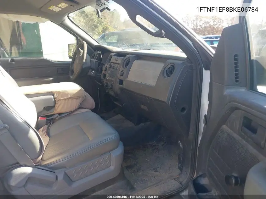 1FTNF1EF8BKE06784 2011 Ford F-150 Xl
