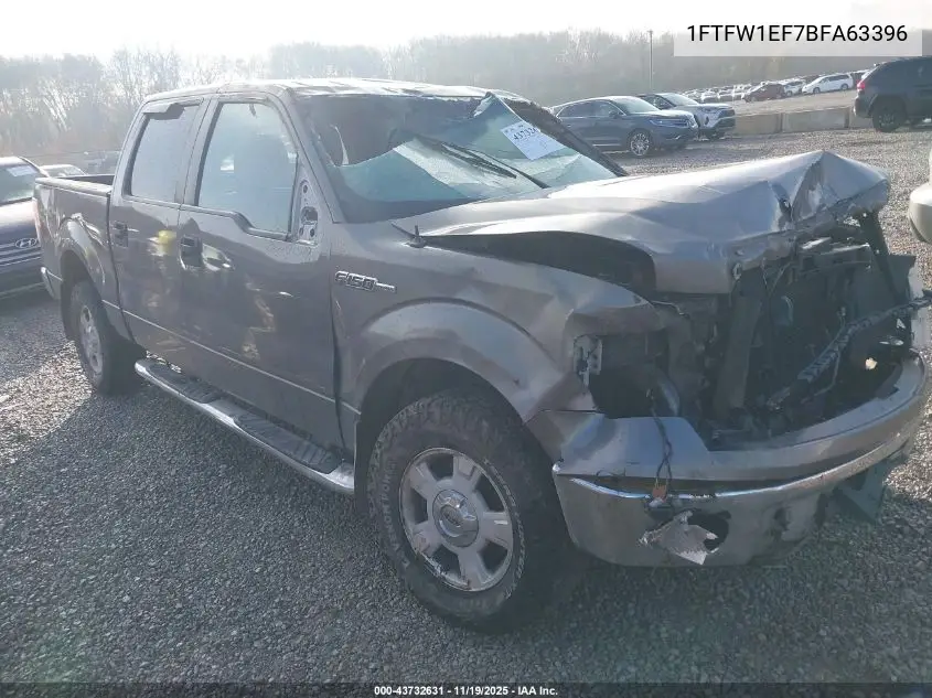1FTFW1EF7BFA63396 2011 Ford F-150 Xlt