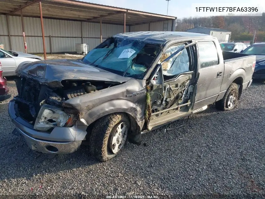 1FTFW1EF7BFA63396 2011 Ford F-150 Xlt