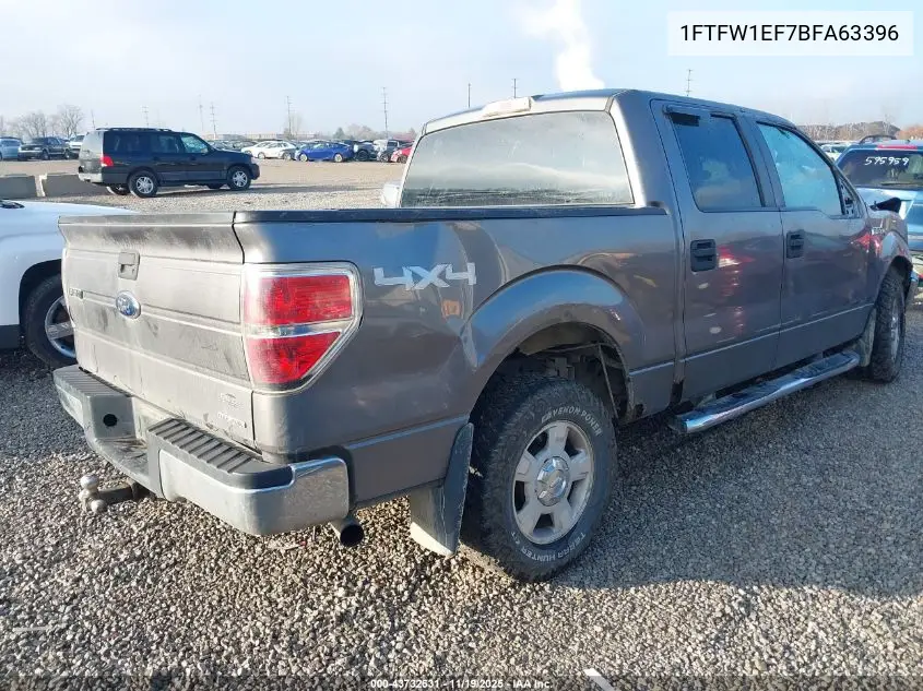 1FTFW1EF7BFA63396 2011 Ford F-150 Xlt