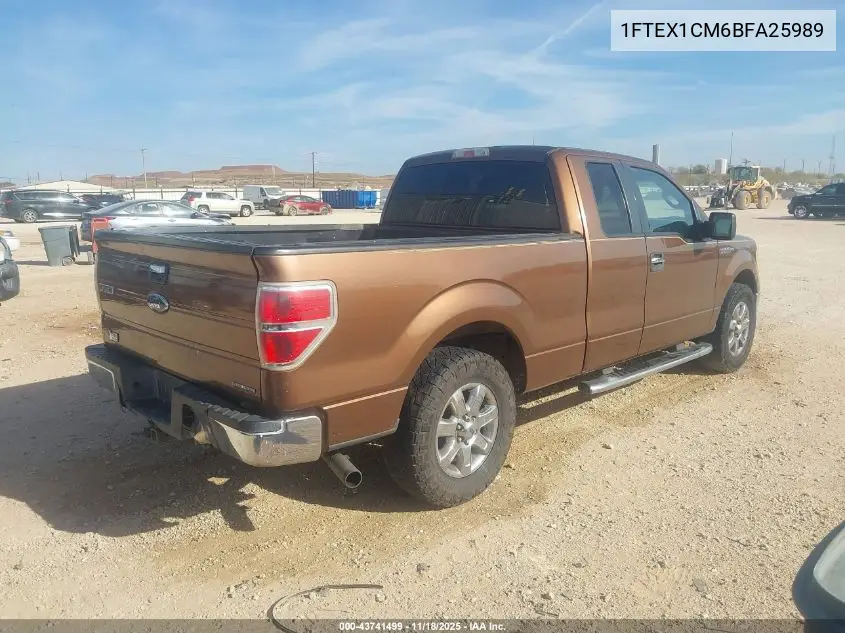 1FTEX1CM6BFA25989 2011 Ford F-150 Xlt