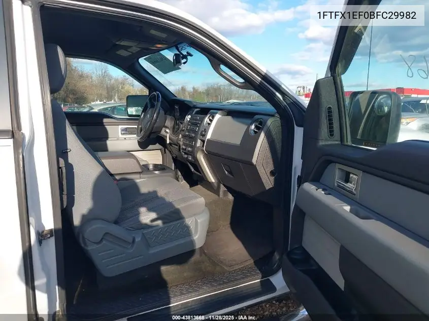 1FTFX1EF0BFC29982 2011 Ford F-150 Xlt